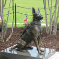Metal craft high quality bronze dog statue for sale